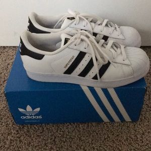 Authentic adidas superstars